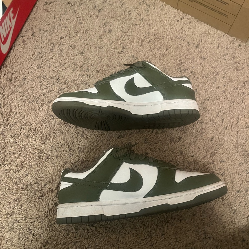 Nike women’s Dunk low medium olive